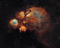 NGC  - The Cats Paw Nebula CreditNASA ESA Hubble