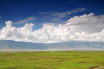 Ngorongoro Crater Tanzania Spectacular setting for the big  