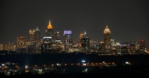 Nice view of downtown Atlanta from Buckhead