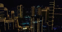 Night Lights at Rockwell Center Makati City Metro Manila Philippines x