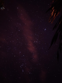 Night sky in Cabo Rojo Puerto Rico Attempt at mobile astrophotography 