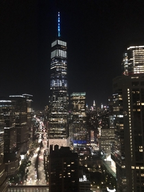 Nighttime in Manhattan New York