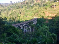 Nine Arch Bridge Sri Lanka built in 