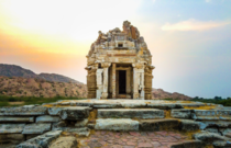 Ninth century abandoned Jain temple made of just stones Sindh Pakistan
