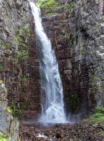 Njupeskr Waterfall in Dalarna Sweden - mf high x 