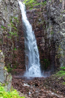 Njupeskr Waterfall in Dalarna Sweden x 