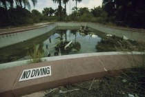 No Diving - Swimming Pool at Abandoned Hotel in FL  Album in Comments