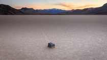 No fancy back story Just a long drive and a lot of patience Racetrack Playa in Death Valley 
