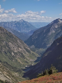 North Cascades National Park in the summer 