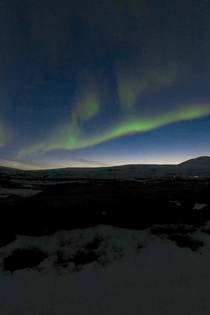 Northern Lights at ingvellir Iceland 