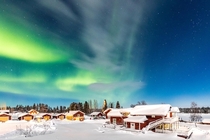 Northern lights in Sweden