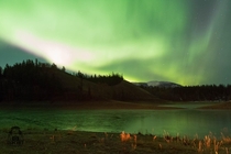 Northern Lights Over Ear Lake Canada 