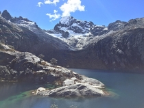 Not a great photographer but with scenery like this its hard to be bad Lake Churup Peru x