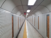 Not sure if this belongs here but Shichijo underground railway station Kyoto Japan 