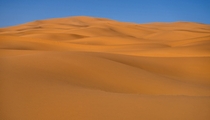Not that exciting I guess but this is the Sahara Desert from the back of a camel 