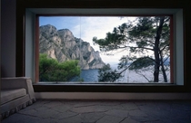 Now this is what I call a window Casa Malaparte by Adalberto Libera Capri Italy 