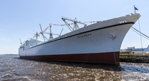 NS Savannah the first nuclear-powered merchant ship in the world 