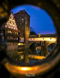 Nuremberg old town Germany 