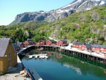 Nusfjord - fishing village in Norway 