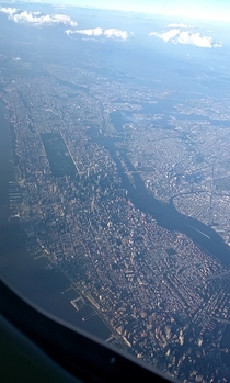 NYC from above  x 