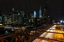NYC Skyline from Brooklyn Bridge 