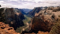 Observation Point at Zion National Park 