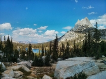 OC Photo of Cathedral lake I took in Yosemite  days ago 