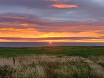 OC x Sunderland UK North sea sunrise