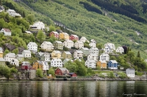 Odda village Norway 