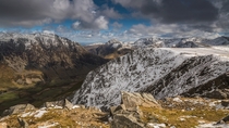 Ogwen Valley Peaks - Carnedd-Y-Filiast Snowdonia by Kris Williams 