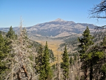 Olancha Peak and Monache Meadow California 