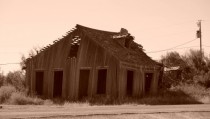 Old abandoned house in Langtry TX 