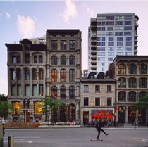 Old and new in Montreal