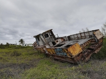Old boat I spotted on Isabela Island Galapagos 
