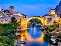 Old Bridge in Mostar Bosnia