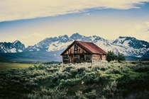 Old Cabin in the Sawtooths Idaho 