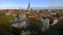 Old City of Tallinn Estonia 
