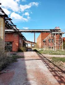Old factory in Aseri Ida-Viru County Estonia