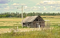 Old Farm Building near Barrhead Alberta Canada OC 
