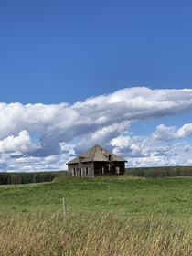 Old Farmhouse in northern Alberta