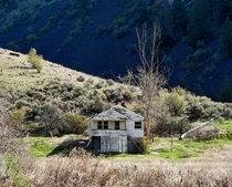 Old Farmhouse on the Northrup Canyon Trail Almira WA