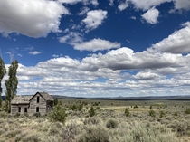 Old homestead overlooking the Northern Great Basin