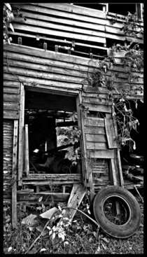 Old House - Front DoorWindow SE Indiana 