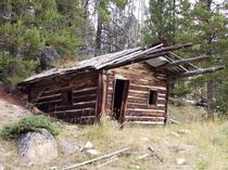 Old miners cabin in southwest Montana
