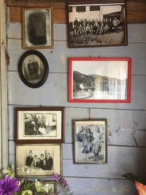 Old Photos in abandoned farmhouse in Norway 