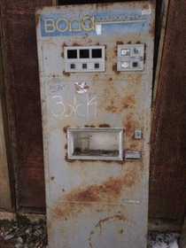Old Soviet fizzy water dispenser - photo taken Jan  - Northern Ukraine