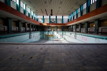 Old swimming Pool in Germany 