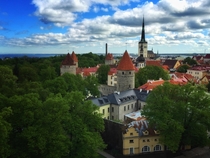 Old Town Tallinn Estonia 