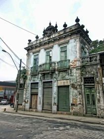 Old townhouse in the formal royal capital of Brazil 
