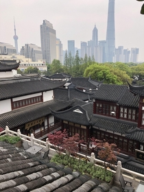 Old versus new Shanghai China